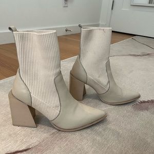 Steve Madden Women's Tackle Ankle Boot (Neutral Size 10)